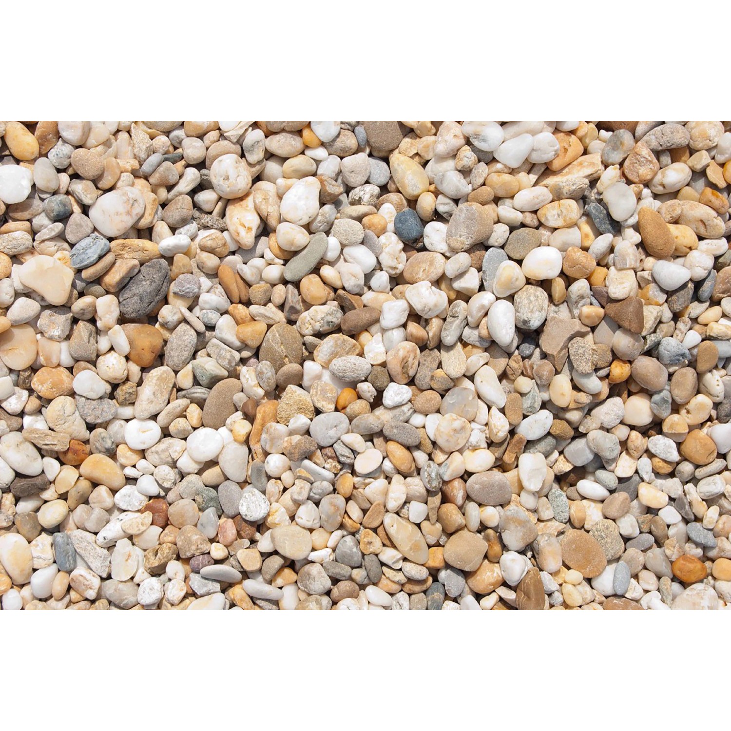 Říční oblázky pestrobarevné 8-16 mm 1 000 kg velký pytel