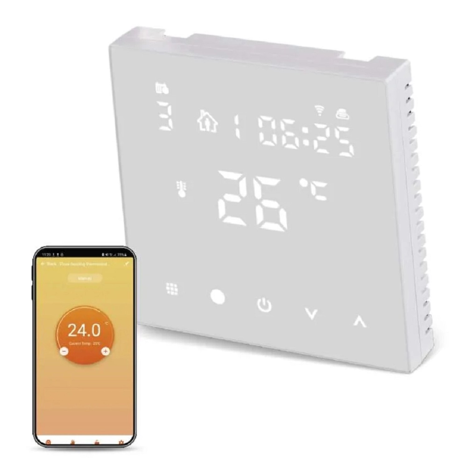 Emos Podlahový programovatelný drátový WiFi GoSmart termostat P56201UF