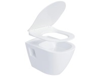 RAVAK Závěsné WC Craft 2v1 WC/duroplastové sedátko RimOff