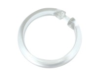 Gardinia Otevřené kroužky transparentní, 10 ks