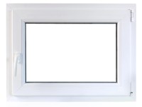 TeraGlass Okno plastové TP4000, bílé, 600 x 600 x 60 mm, P TeraGlass Okno plastové TP4000, bílé, 600 x 600 x 60 mm, P