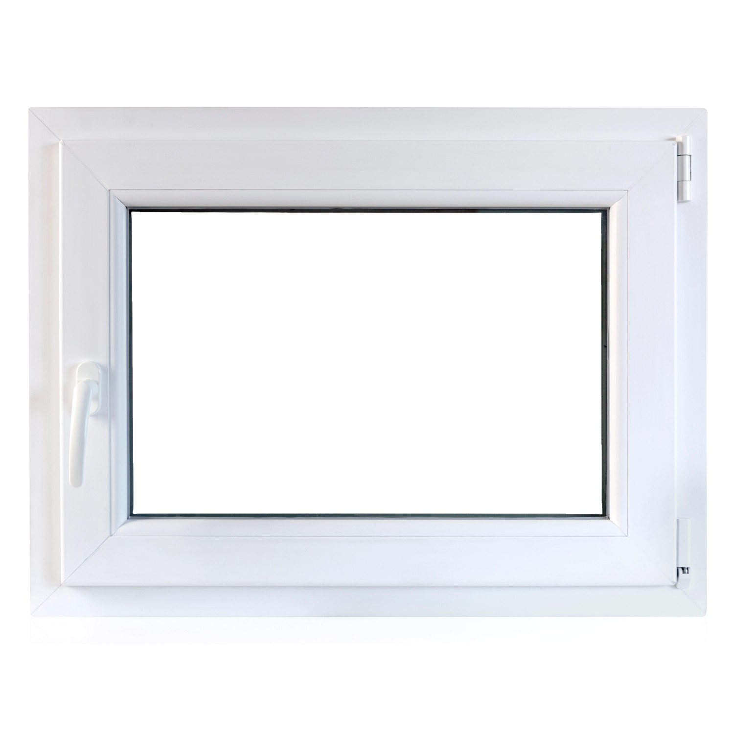 TeraGlass Okno sklepní plastové TP4000, bílé, 900 x 1200 x 60 mm, P