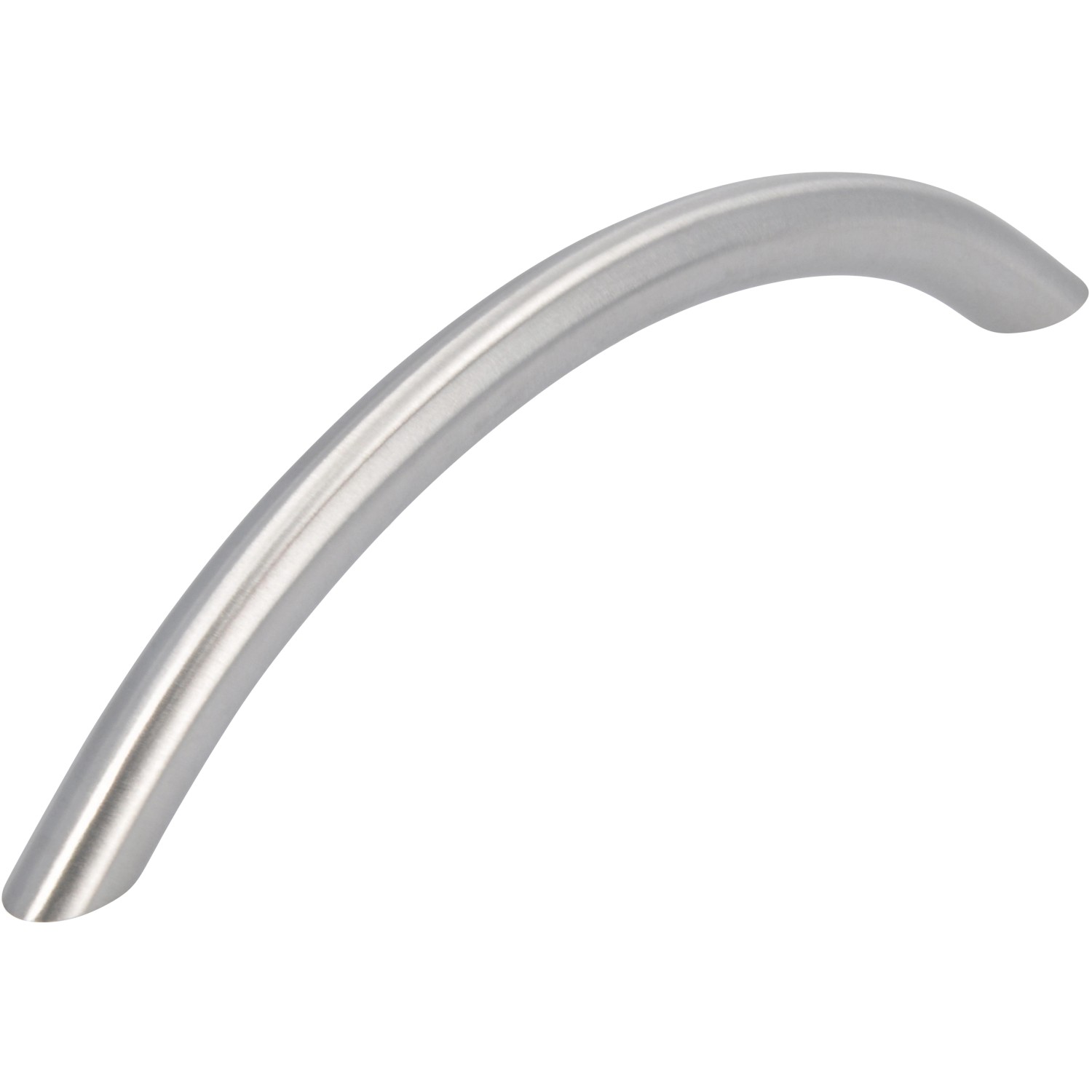 Siro Nábytkový úchyt 903, jemně broušená ušlechtilá ocel, rozteč otvorů 128 mm