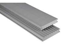 KOVALEX Terasové prkno WPC EXKLUZIV neošetřené šedé 26 x 145 mm - metráž