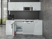 Flex-Well Kuchyně Wito 210 cm/typ 3 - lednice/mikrovlnka/myčka