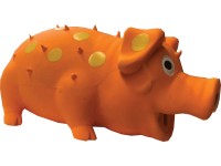 Vitakraft Hračka pro psy prase se zvukem oranžové, 14 cm