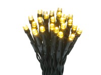 LED světelný řetěz, 24 diod teplá bílá, zelený kabel, 2,22 m LED světelný řetěz, 24 diod teplá bílá, zelený kabel, 2,22 m