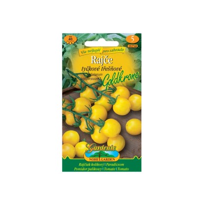 Gardenie Rajče tyčkové třešňové GOLDKRONE, žluté