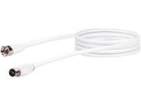 Schwaiger Satelitní připojovací kabel 75 dB 1,5 m zástrčka F/zástrčka IEC