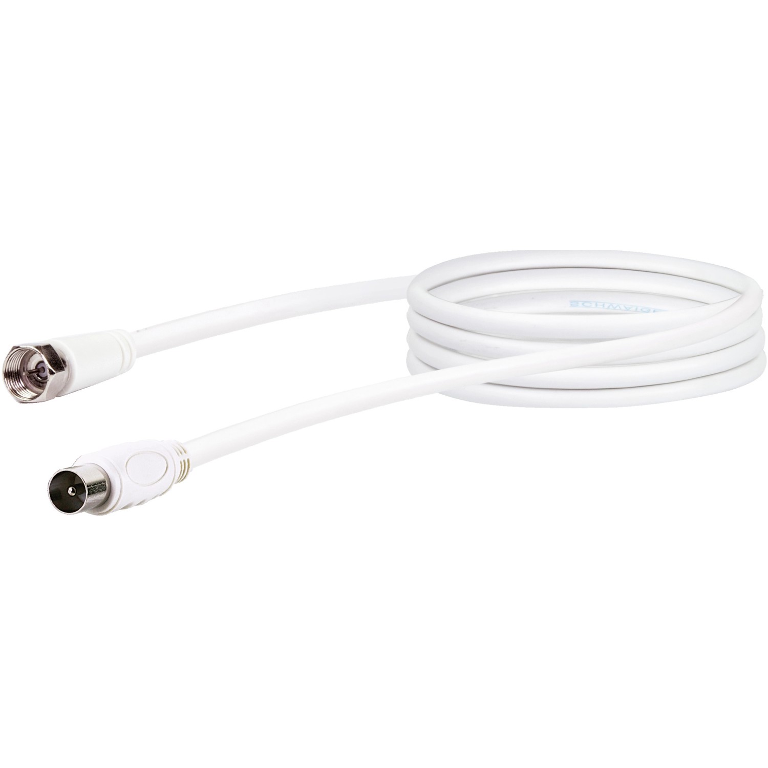 Schwaiger Satelitní připojovací kabel 75 dB 1,5 m zástrčka F/zástrčka IEC
