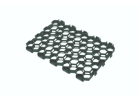HOBIT garden FIX eco+ Plastová zatravňovací dlažba šedá 55 x 38 x 3,2 cm