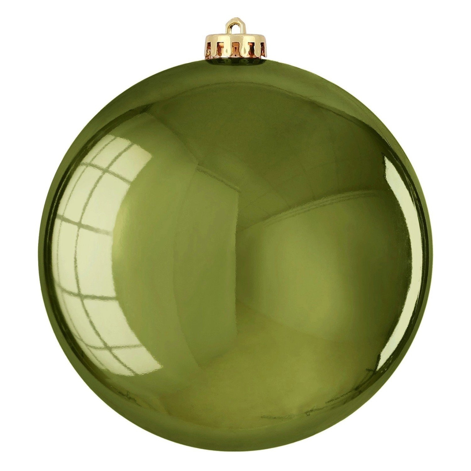 House of Seasons Vánoční ozdoba koule polystyrenová tmavě zelená pr. 15 cm