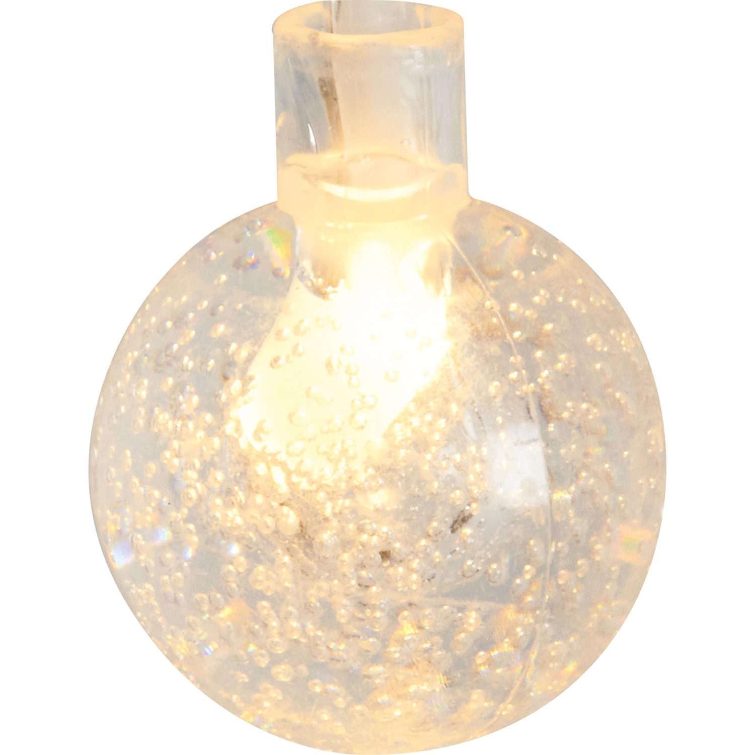 Solární světelný řetěz Tuoro transparentní