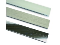 Gardinia Stropní nosník Luxor kartáčovaná ocel 14 cm