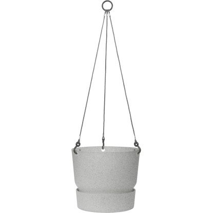 elho Závěsný květináč Greenville betonově šedý pr. 24 x 21 cm