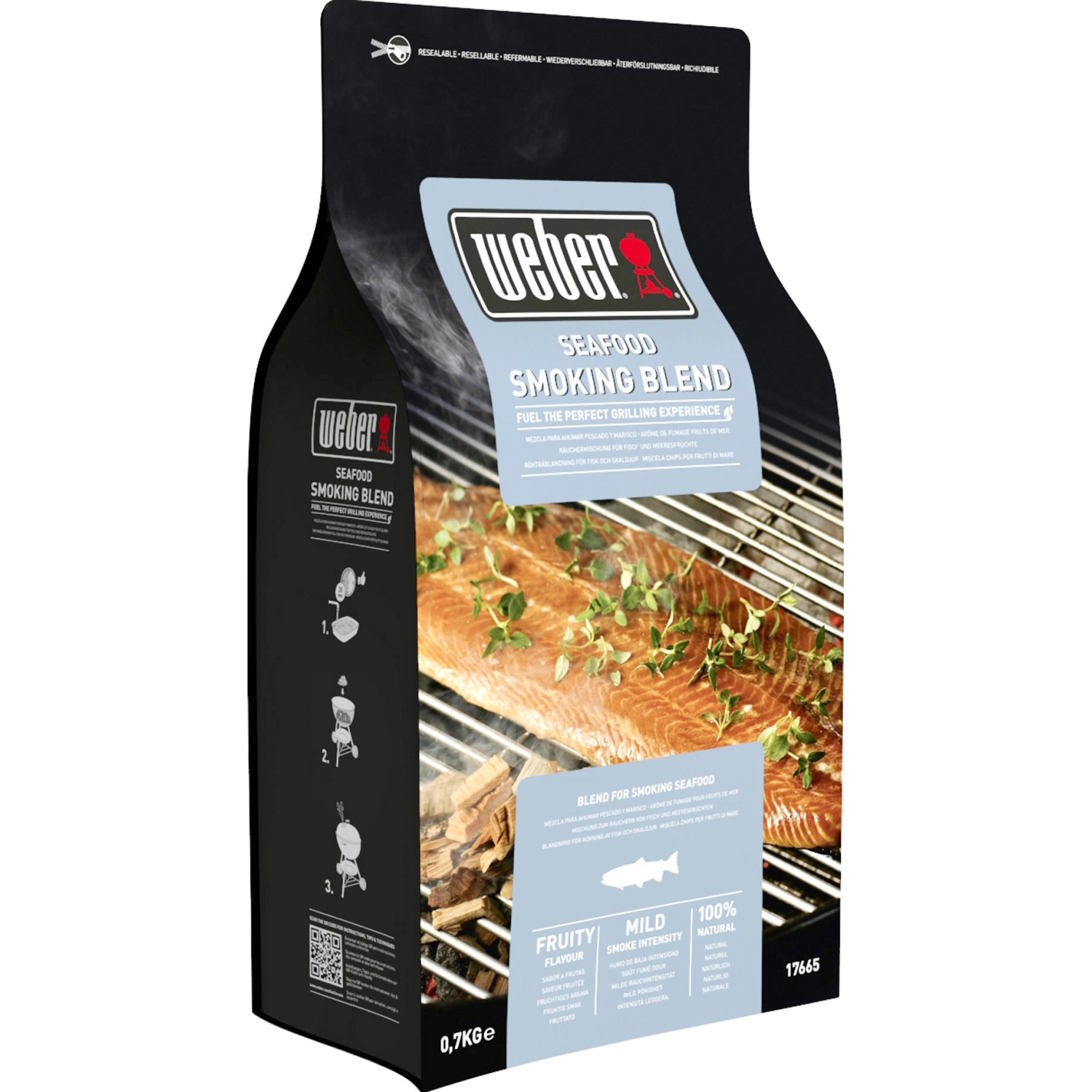 Weber Štěpky na uzení Seafood 700 g