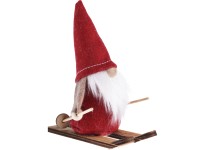 Dekorativní vánoční skřítek, různé druhy, 12 x 60 x 13,5 cm