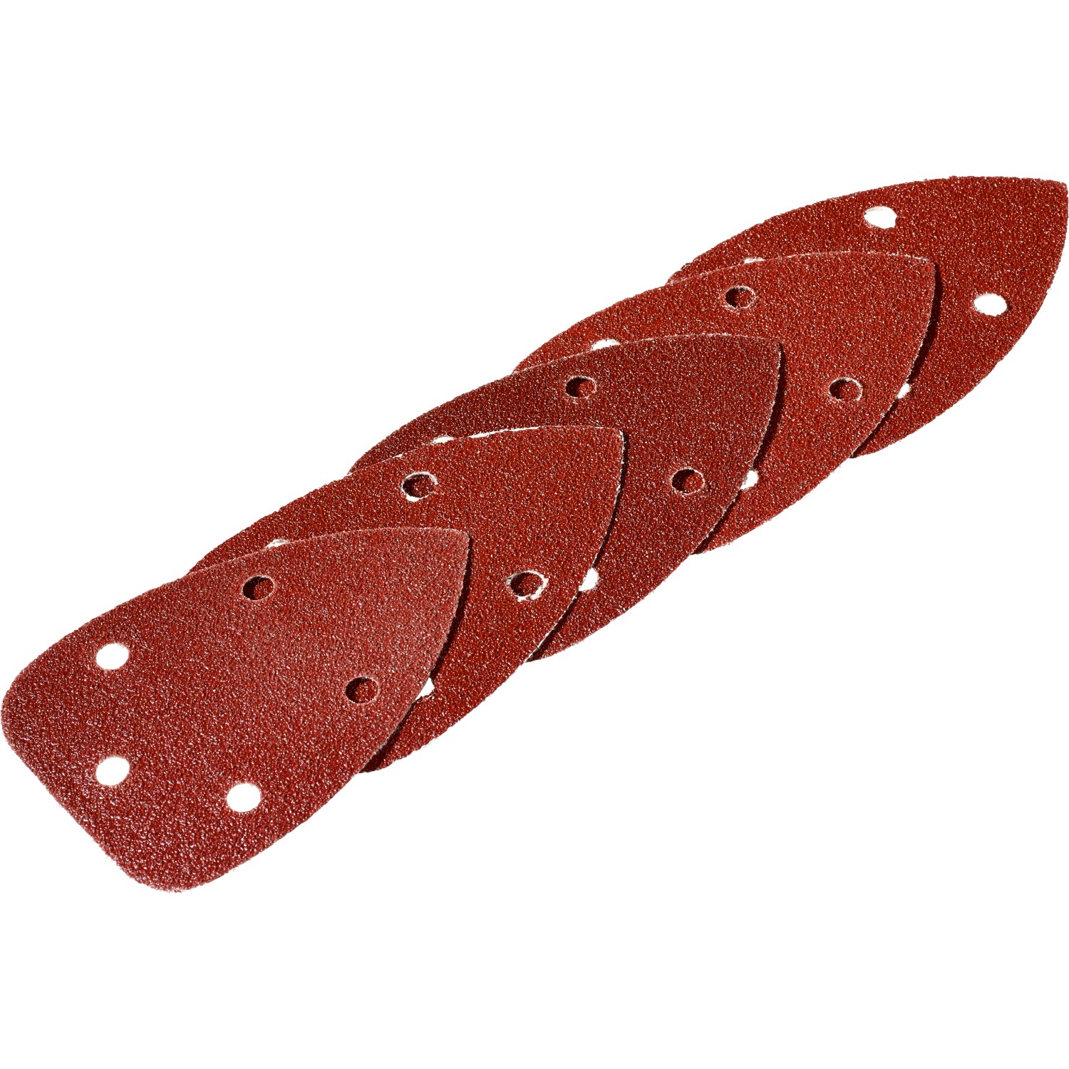 LUX-TOOLS Brusný papír pro delta brusku Comfort K40, 5 děr, 5 ks, 100 x 140 mm