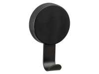 Wenko Sada háčků Static-Loc Pavia 2 ks, černá 6 x 10 x 3,5 cm