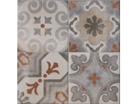 Ceramiche Serra Dlažba Cementina Rosso 34 x 34 cm