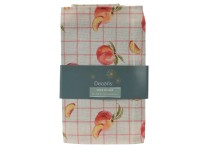 Decoris Běhoun na stůl s motivy broskví, 32 x 140 cm