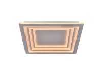 EURAKLES LED stropní svítidlo CHLOE RC 60W 4970lm 3000-6500K bílá, 48 x 48 x 5cm