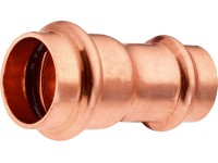Lisovací redukční nátrubek měděný, pr. 22 mm x 15 mm, 1 ks Lisovací redukční nátrubek měděný, pr. 22 mm x 15 mm, 1 ks