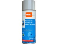 OBI Lak ve spreji hedvábně lesklý RAL 7035 světle šedá 400 ml