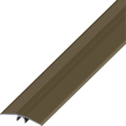 alfer Přechodový profil Clipstech eloxovaný hliník, bronzový, 46 x 1000 mm