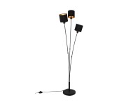 Reality Stojací lampa Tommy černý Matt 1500 x 420 x 410 mm