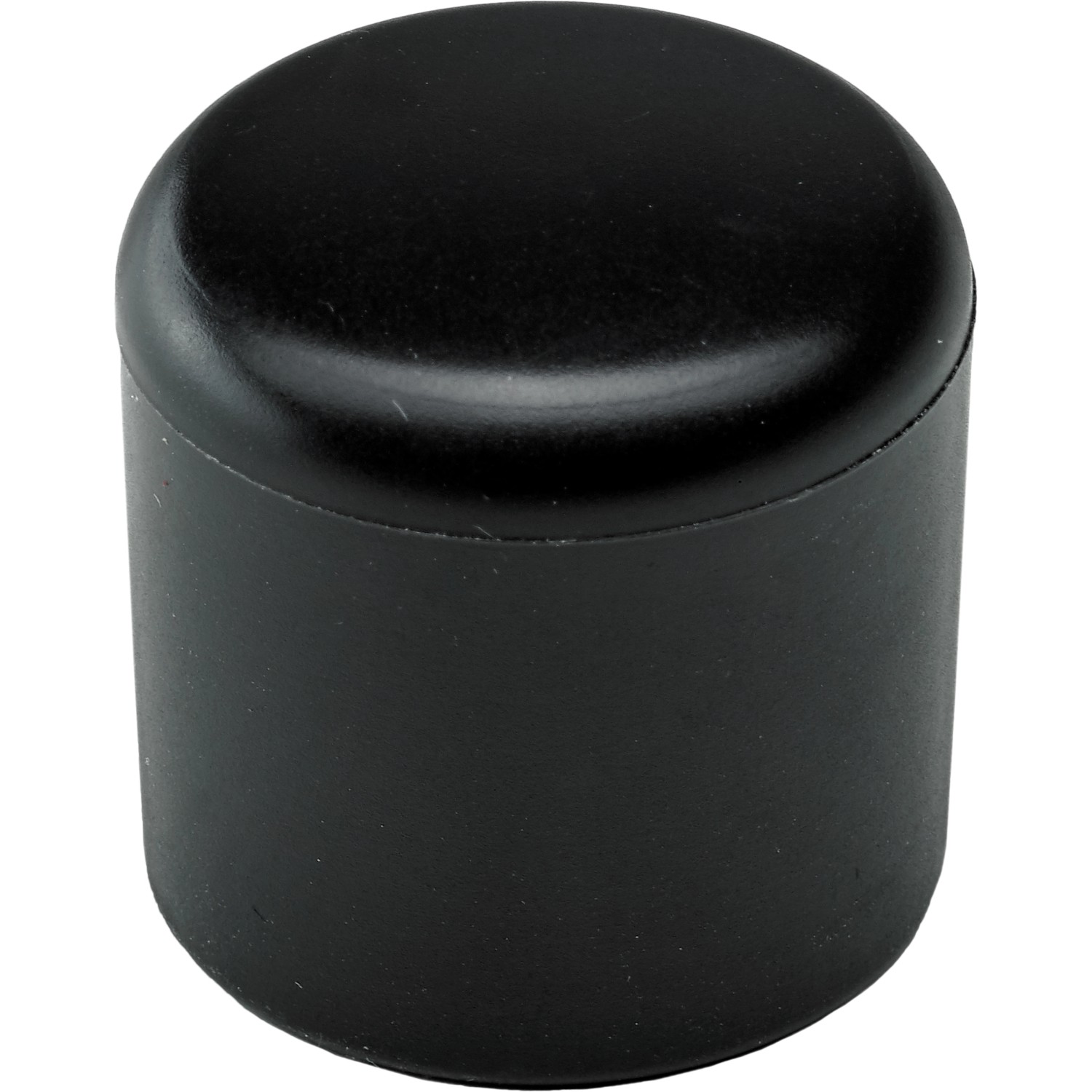 Hettich Krytka na nožičky na kulaté trubky průměr 22 mm plastová černá, 4 ks