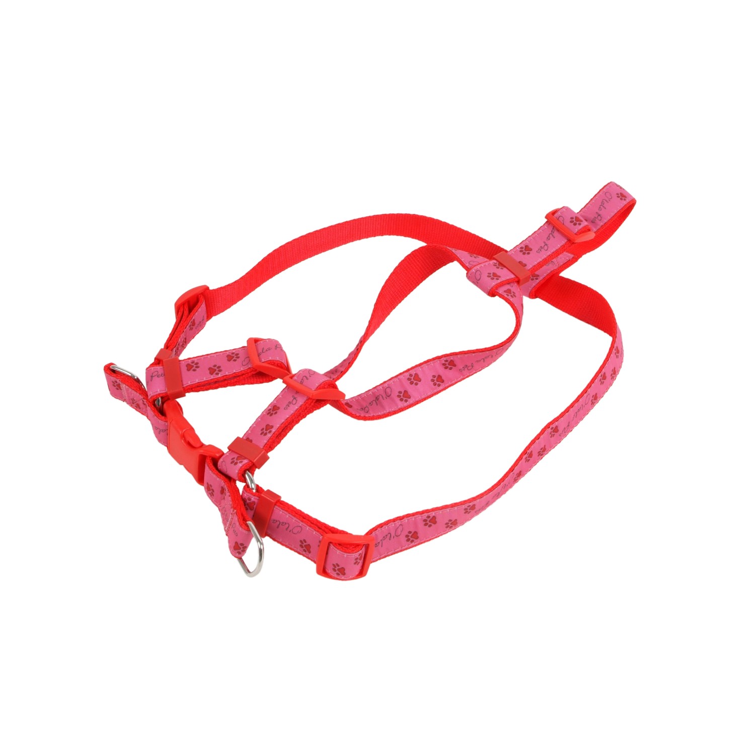 Olala Pets Kšíry TLAPKY 2 x 44 - 72 cm, růžové