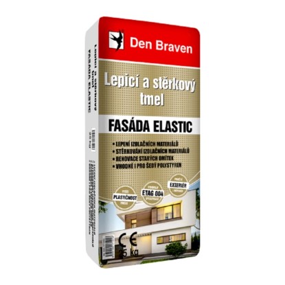 Den Braven Lepicí a stěrkový tmel FASÁDA ELASTIC 25 kg