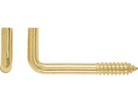 Šroubovací hák pomosazený rovný pr. 5,2 x 50 mm, 6 ks