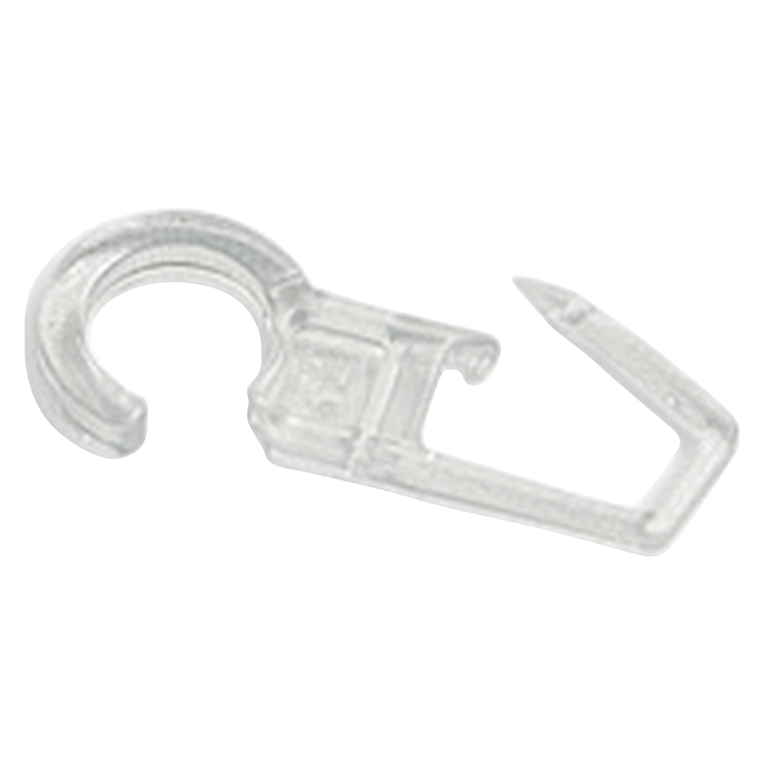 Gardinia Háček na záclony Lugano, čirá, 10 ks