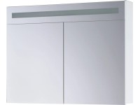 Sanotechnik Zrcadlová skříňka s LED Fiora bílá 90 x 17 x 70 cm