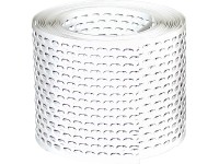 Sarei Ochranná/větrací mřížka, PVC bílá, 100 mm x 5 m