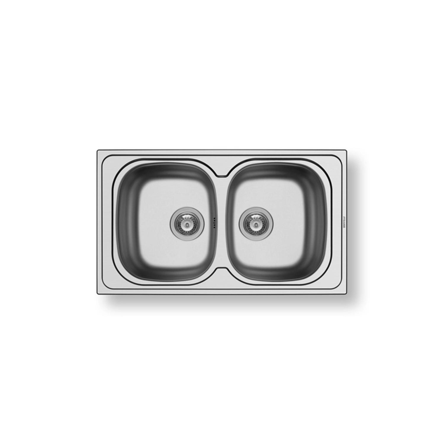 Pyramis Nerezový dřez Sparta 2B , 86 x 50 cm