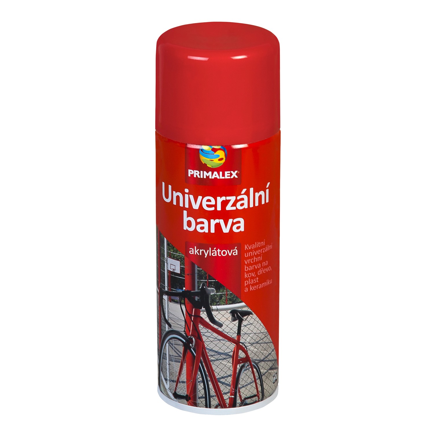 Primalex Sprej RAL 3000 ohnivě červená  400ml