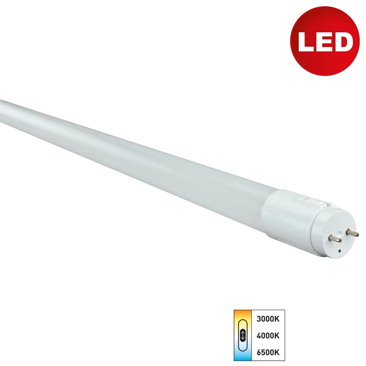e2 elektro LED zářivka Tune L T8 G13 24W 4100lm 3000/4000/6500K pr. 26 x 1500 mm