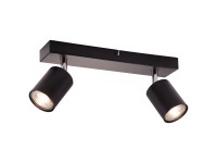 Brilliant LED bodové svítidlo Taio černé 2xGU10 4,8W 350lm 3000K 13 x 6 x 35,5cm