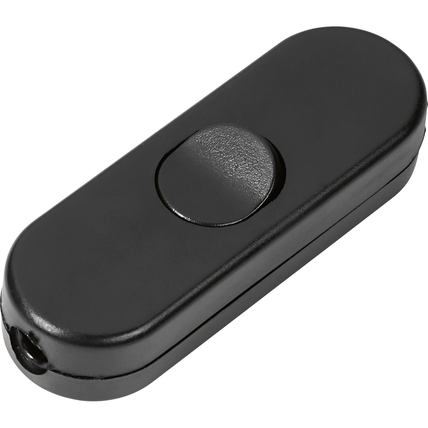 OBI Mezišňůrový vypínač 3 A, černý