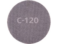 Wolfcraft Samodržné mřížkové plátno průměr 225 mm zrnitost 120, 5 ks