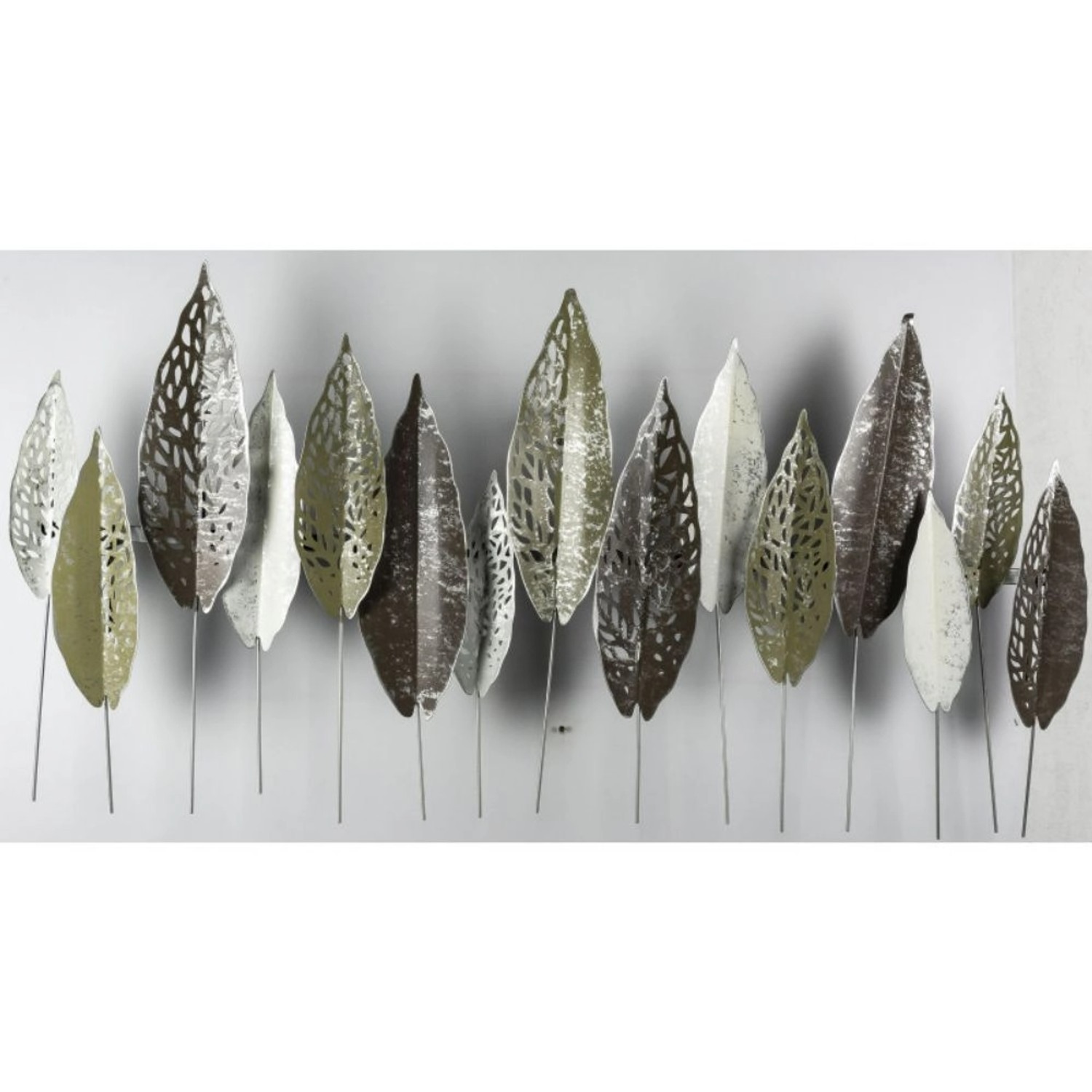 FALC Nástěnná kovová dekorace 3D 19SMA9548, 135 x 70 x 7 cm