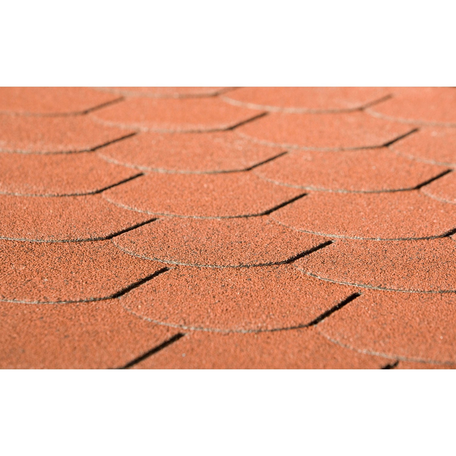 Weka Střešní šindele bobrovka, červená, 3 m2