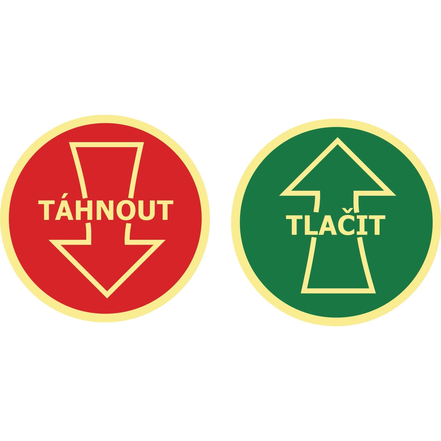 Tabulka Táhnout / tlačit 92 mm