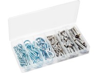 Sada háků a hmoždinek, 120dílná