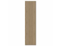 DenPanels Akustický panel ACU-line MELAMIN dub tm. hnědá MDF béž. plsť 260x60 cm