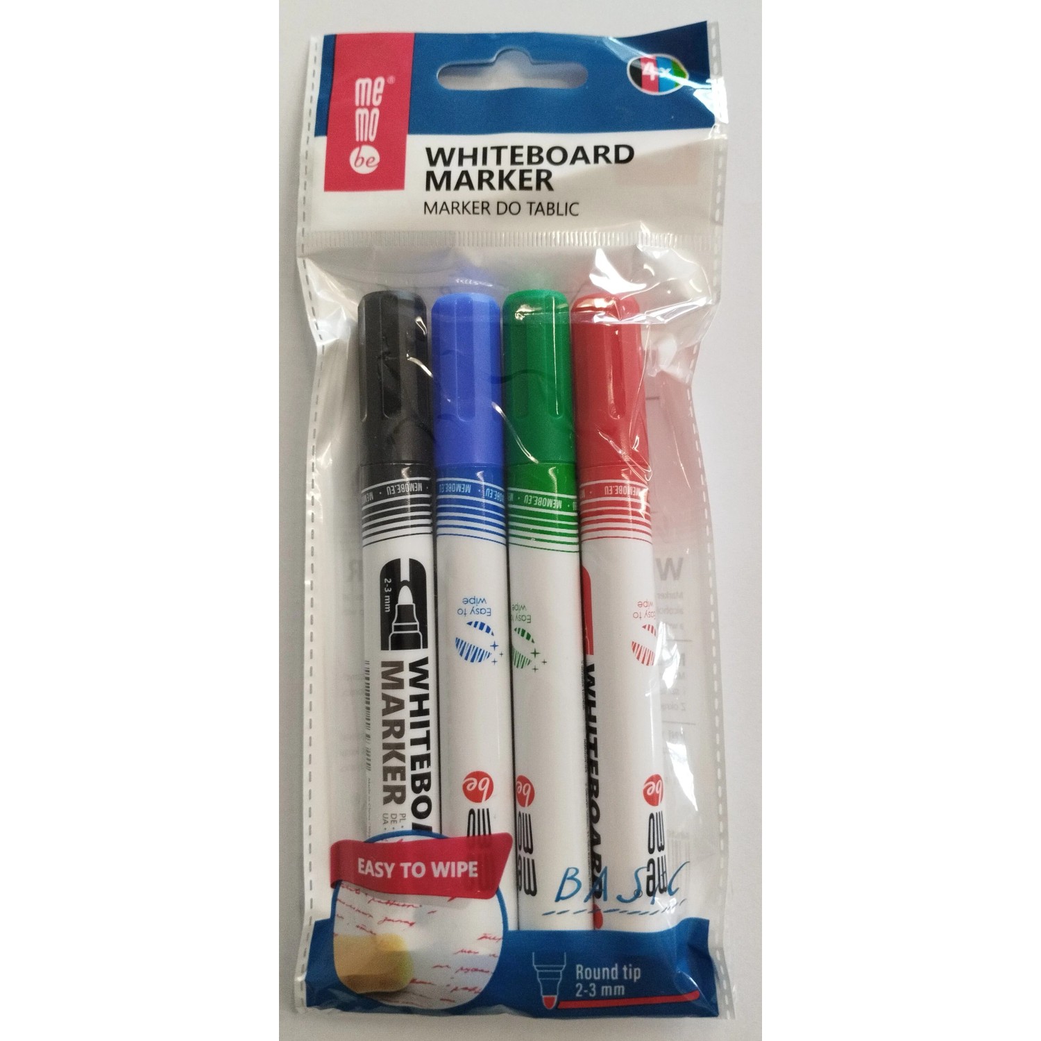 Bondecor Sada popisovačů na tabuli, 4 ks