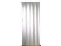 Dveře shrnovací PVC 90x200 cm bílé